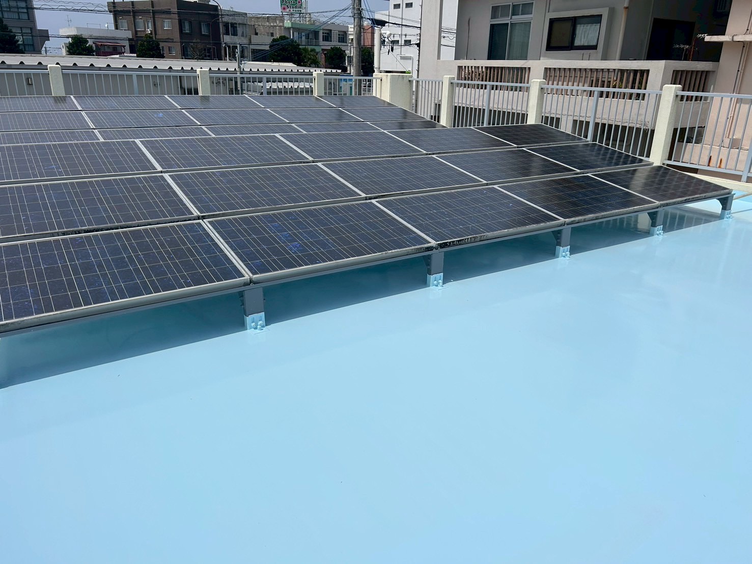 沖縄市／I様邸（2025年4月）架台防錆・防水工事