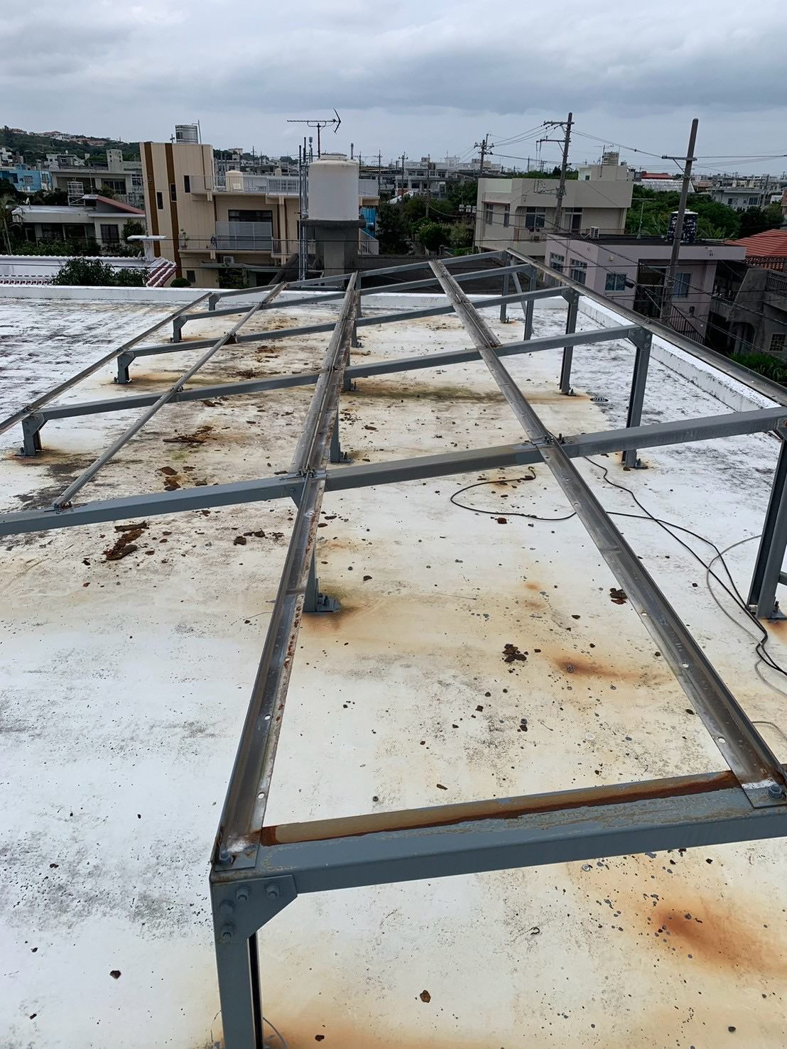 施工前→後