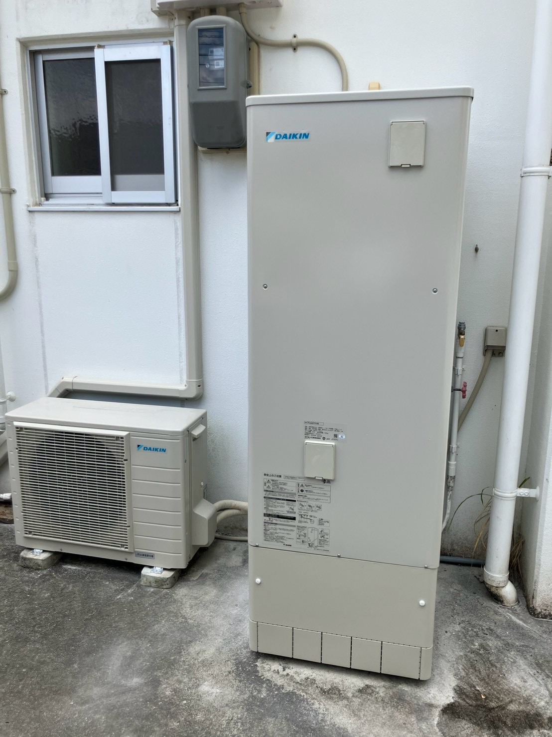 南風原町／A様邸（2025年3月）エコキュート、蓄電池、IH設置工事