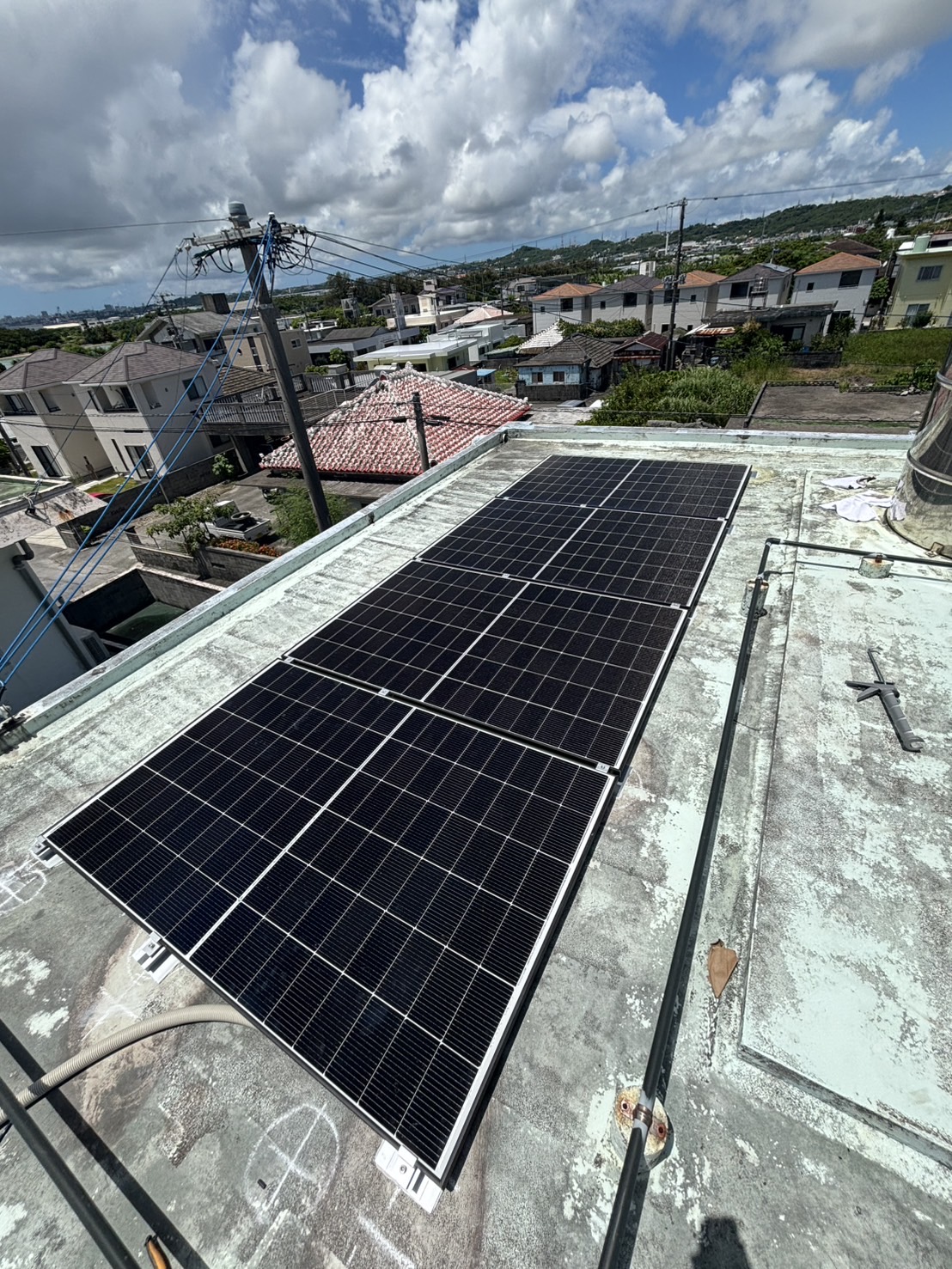 太陽光パネル増設工事