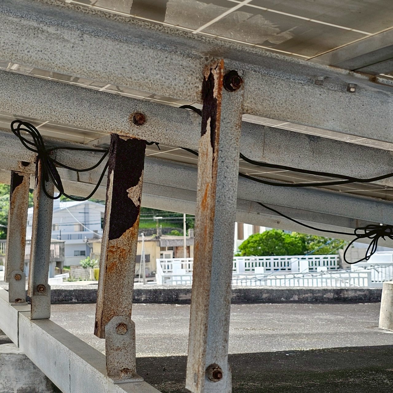 施工前→後
