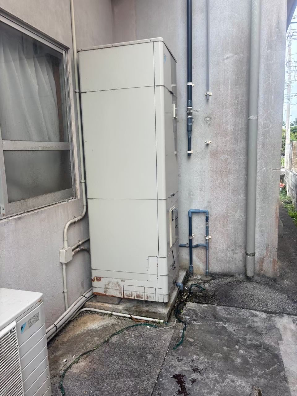 エコキュート施工前→後