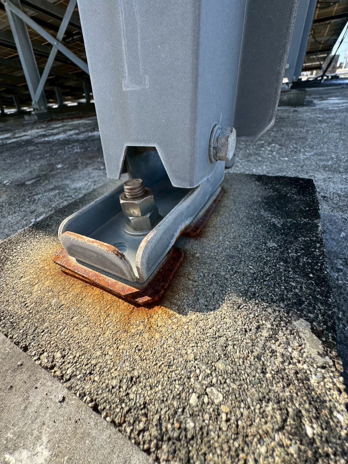 従来の架台の問題点