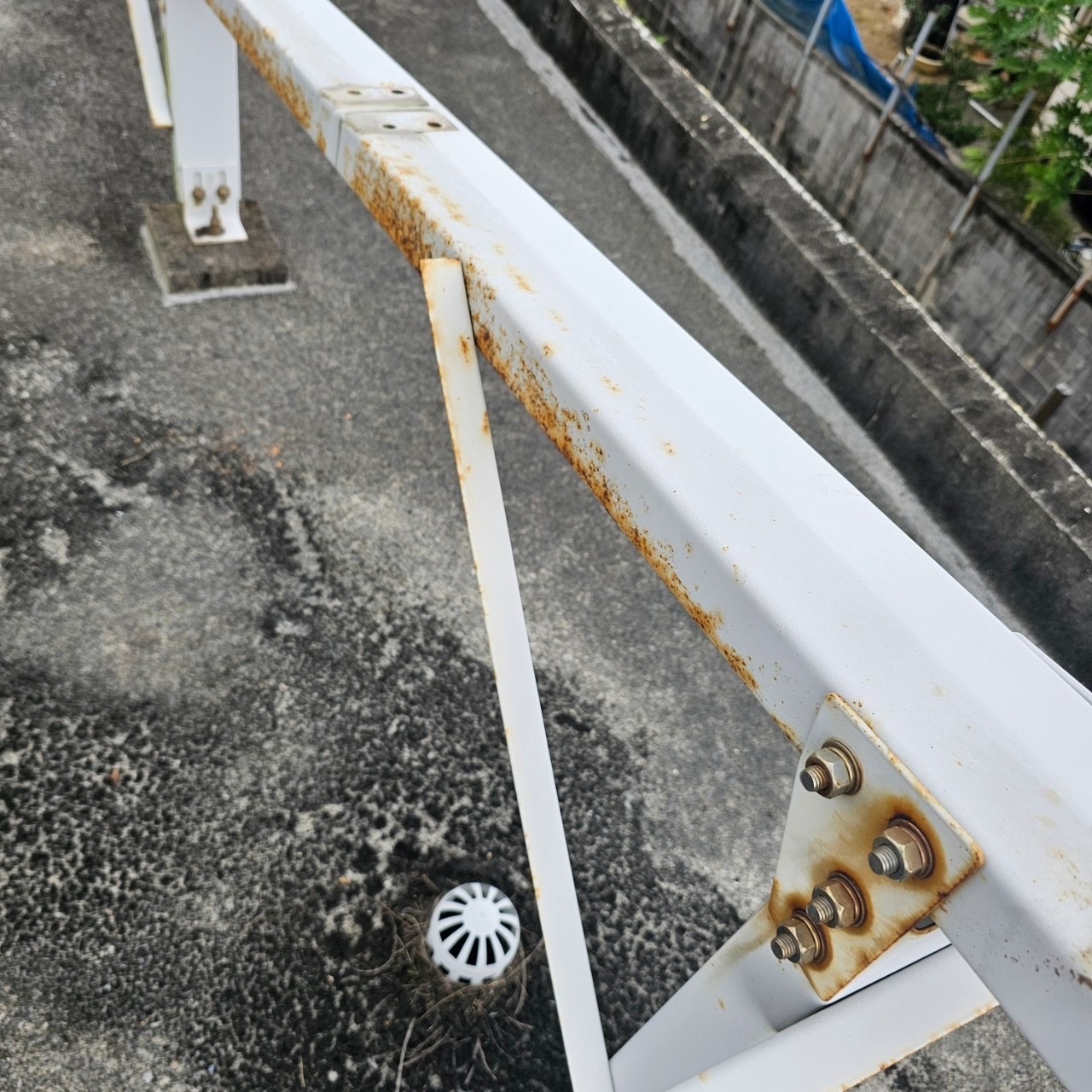 施工前→後