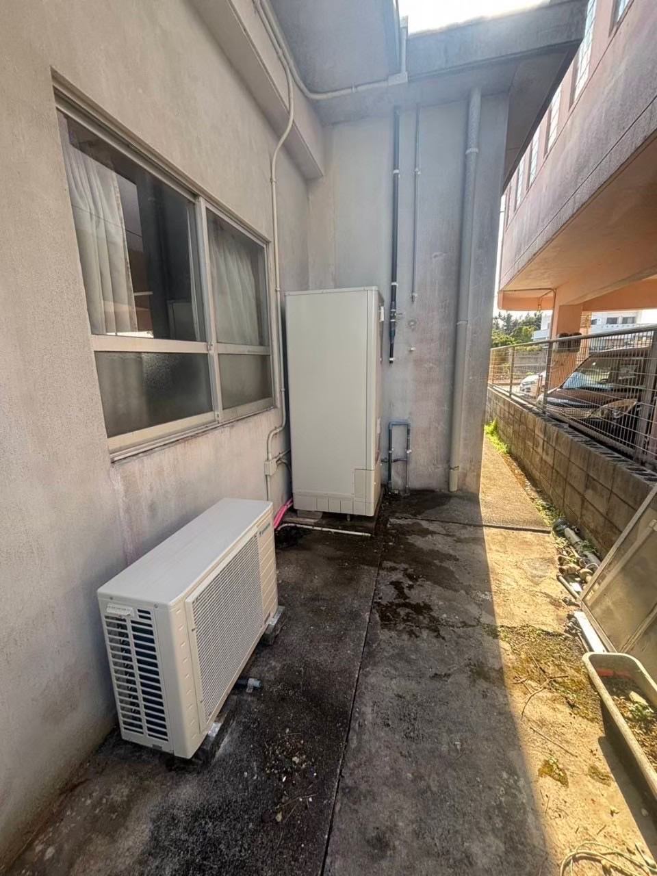 エコキュート施工前→後