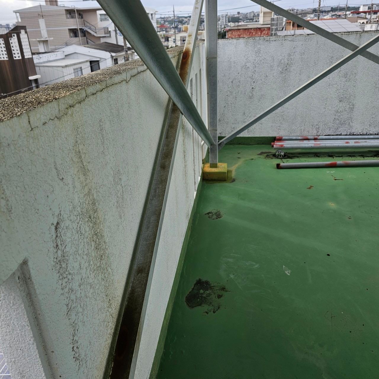 施工前→後