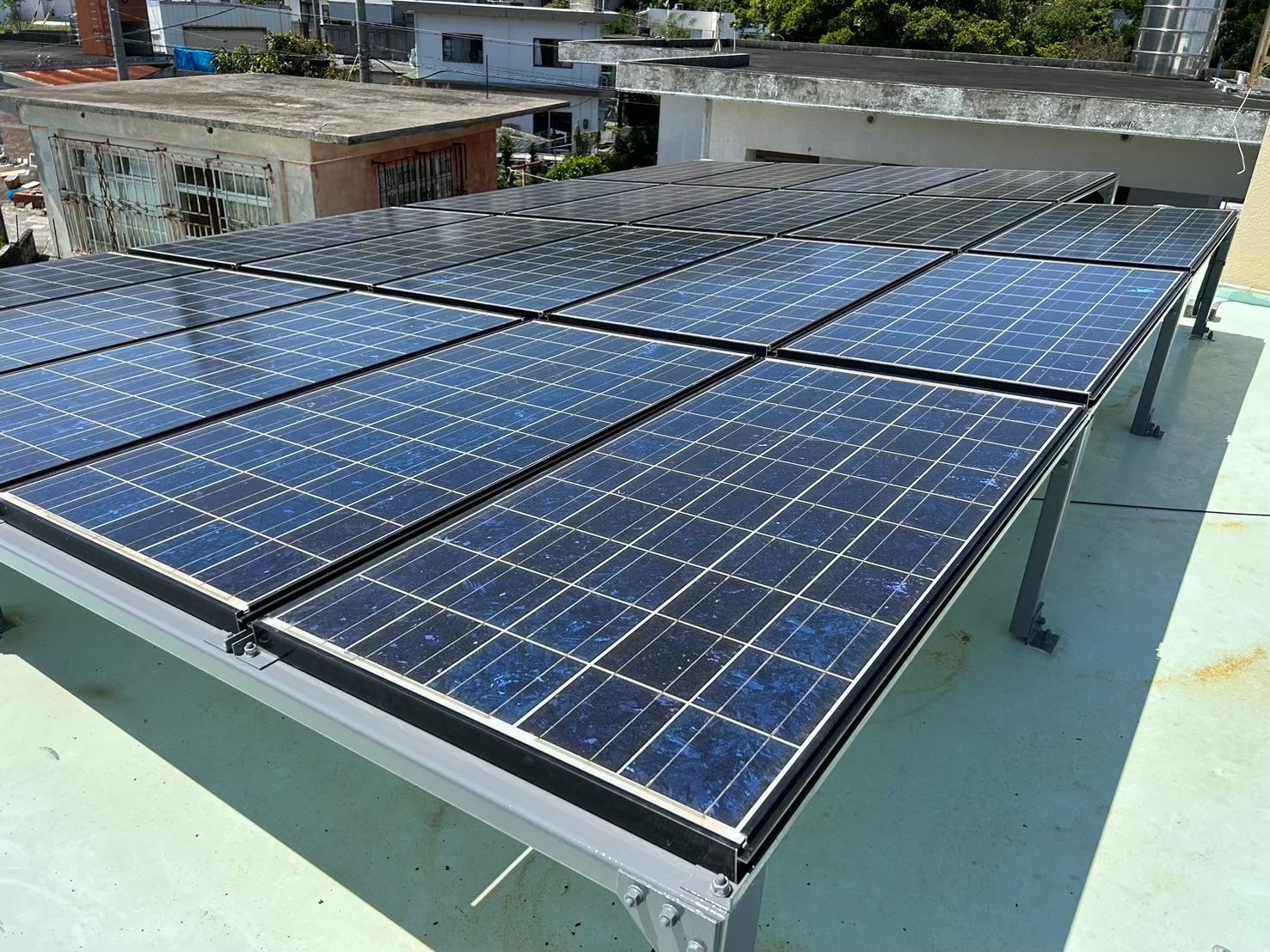 南城市／N様邸（2025年3月）架台防錆施工・コネクター交換工事